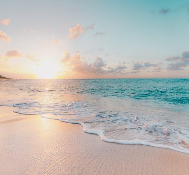 Goa beach romantic sunset