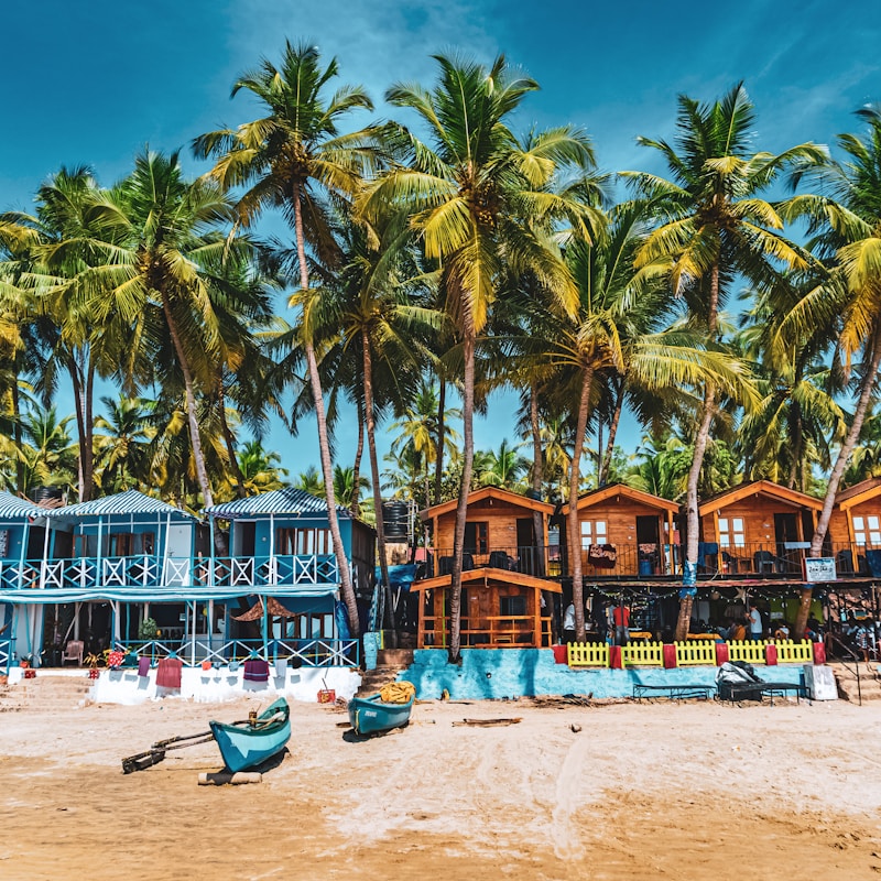 Goa beach paradise tropical